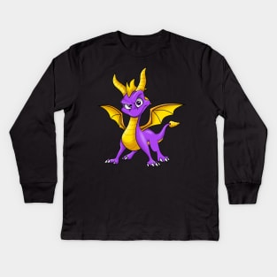 Vintage Dragon Kids Long Sleeve T-Shirt